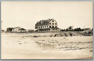 KENNEBUNK ME NEW BASS ROCK VINTAGE REAL PHOTO POSTCARD RPPC