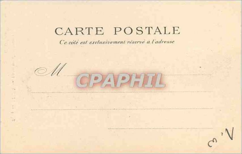 Postcard Old Vichy Clock Tower (map 1900)