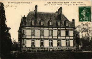 CPA La Bretagne Pittoresque - GUEMENE-sur-Scorff - L'Hotel Moderne (430981)