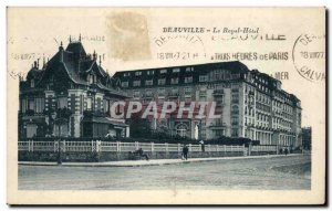 Old Postcard Deauville Royal Hotel