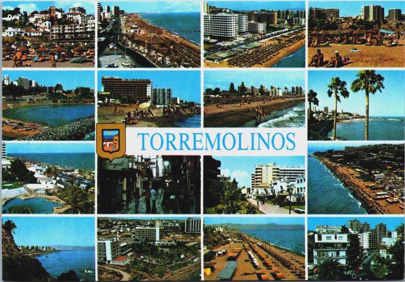 Spain Torremolinos Costa Del Sol Vintage Postcard BS.25