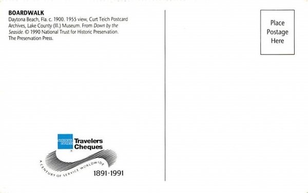 The Magnificent Boardwalk Daytona Beach, Florida  