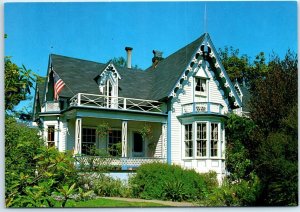 Postcard - Shaw House, Bend and Breakfast Inn - Ferndale, California