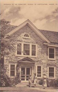 Pennsylvania Ambler Entrance To The Dormitory School Of Horticulture Artvue