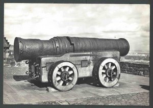 Ca 1922 RPPC* Great Britain Edinburgh Castle Cannon On Trolley Note See Info