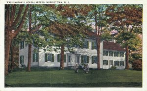 USA Washington's Headquarters Morristown New Jersey Vintage Postcard 03.33