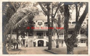 HI, Honolulu, Hawaii, RPPC, YMCA, Entrance Stairway View, Photo