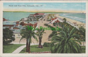 America Postcard - Beach and Tent City, Coronado, California RS32384
