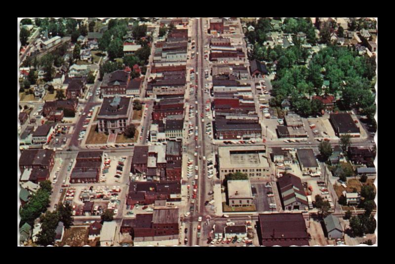 PORTLAND INDIANA AERIAL VIEW