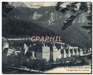 Old Postcard Grande Chartreuse Vue Generale du Couvent