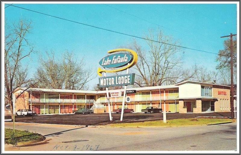 Alabama, Eufaula Motor Lodge Postcard - [AL-003]