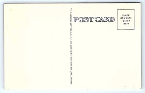 POCATELLO, ID Idaho ~ CAFE, HOTEL BANNOCK c1930s Linen Roadside Postcard