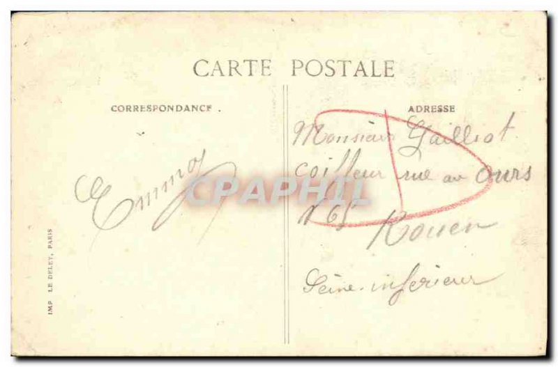 Postcard Old Honfleur Lieutenancy Children