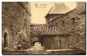 Old Postcard Bouillon Interior Chateau