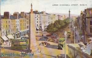 Postcard Upper O'Connell Street Dublin Ireland