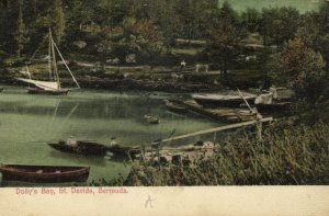 bermuda, St. DAVIDS, Dolly's Bay (1900s) Postcard