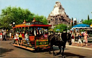 Disneyland Main Street Horse-Drawn Streetcar