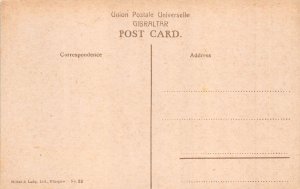 A851 Gibraltar Waterport treet and The Exchange vintage postcard