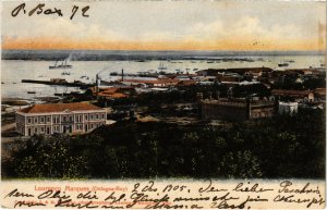 PC CPA MOZAMBIQUE, LOURENCO MARQUES, DELAGOA BAY, VINTAGE POSTCARD (b20755)