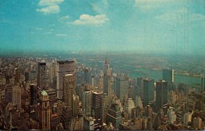 New York City View Looking Northeast From The Empire State Building