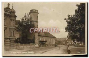 Old Postcard Strakonice Husove Namesti