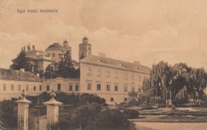 Egri Erseki Rezidencia Hungary Old 1915 WW1 Postcard