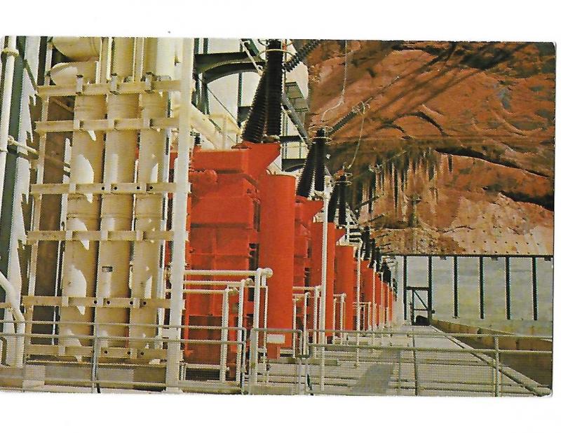 Transformer Deck Inside Glen Canyon Dam Power Plant Arizona