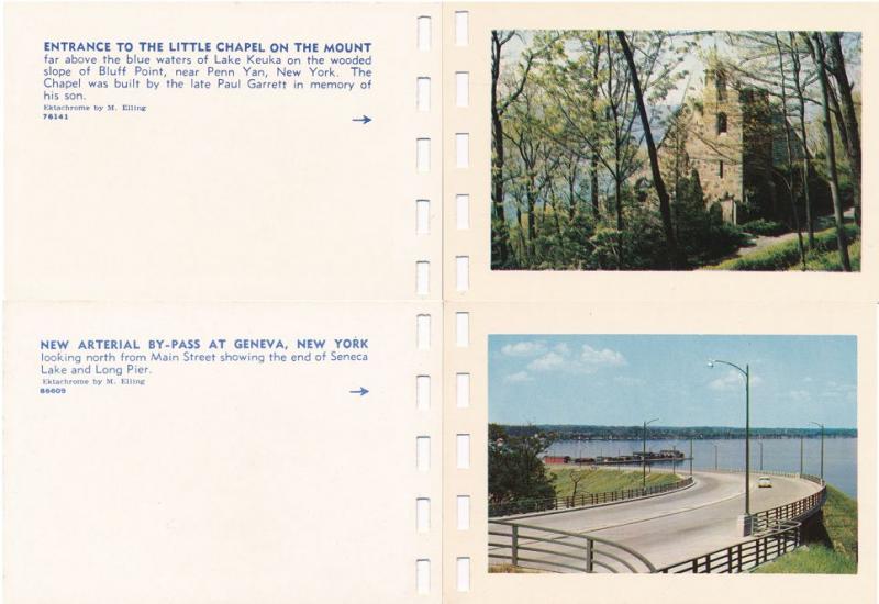 Finger Lakes Region of New York - Booklet of 10 mini photos