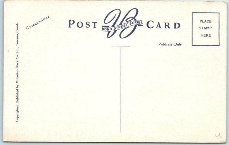 BELLEVILLE, ONTARIO Canada  QUINTE GOLF & COUNTRY CLUB House c1930s-40s Postcard