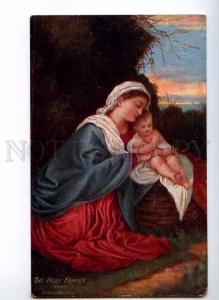 244522 HOLY Family MADONNA by Titian TIZIANO Vecellio old TUCK