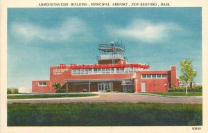 MA, New Bedford, Massachusetts, Municipal Airport, Admin Bldg, NBN Pub No 50609