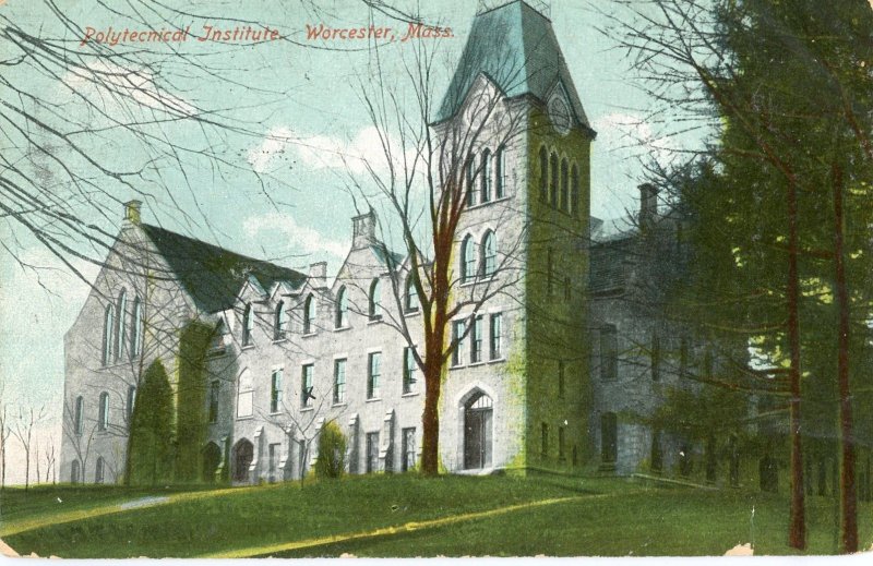 Postcard Early View of Polytechnical Institute
