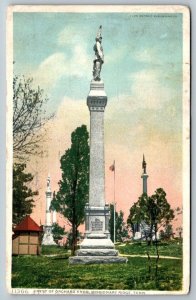 1913  Crest of Orchard Knob  Missionary Ridge  Tennessee   Postcard