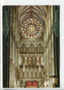 442129 UK London Westminster Abbey tourist advertising Old postcard