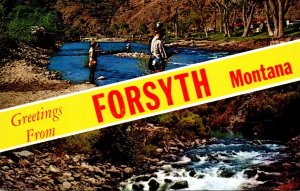 Montana Greetings From Forsyth