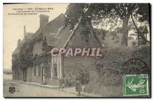 Old Postcard Dives sur Mer Hostellerie William the Conqueror Children