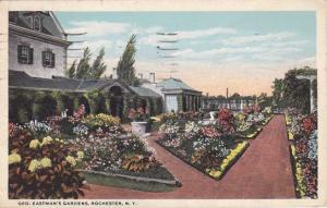 George Eastman House Gardens - Rochester, New York - pm 1920 - WB