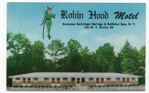 Ballston Spa, New York,  Early View of The Robin Hood Motel