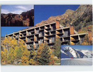 Postcard Iron Blosam Lodge, Little Cottonwood Canyon, Snowbird, Utah