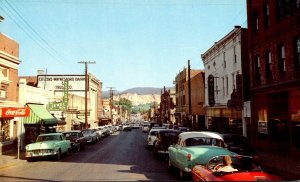 Virginia Waynesboro Main Street Business Section Looking East