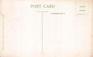 B179 England The Slopes and Pier Babbacombe vintage postcard