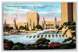 Vintage 1936 Postcard Petroleum Building Texas Centennial Exposition Dallas TX