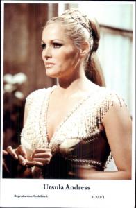 Beautiful Actress Ursula Andress E200/1 Swiftsure 2000 Postcard GREAT QUALITY