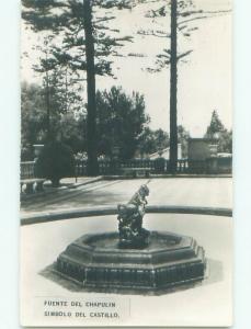 old rppc NICE VIEW Bosque De Chapultepec In Mexico City Mexico i2747