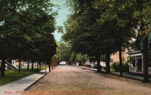 William Street From Division Street Salisbury Maryland MD Vintage Postcard 1907