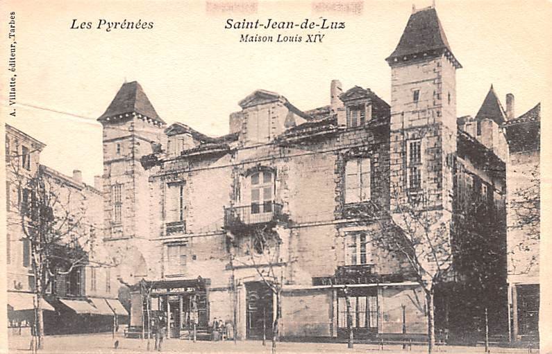 Saint Jean de Luz, Maison Louis XIV Les Pyrenees France Unused 