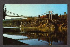 BC Peace River Alaska Highway Hwy Alcan Postcard BRITISH COLUMBIA Canada MIle 54