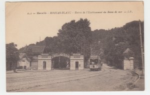 P2514, old postcard marseille france, trolly hotel view du roucas blanc