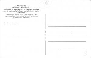 B57204 airplains avions Air France Vickers Viscount