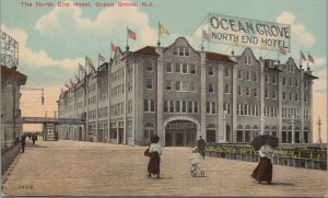 Postcard The North End Hotel Ocean Grove NJ